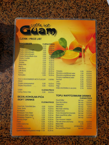 Opinii despre Caffe Bar Guam în Zadar - Gastronomija i ugostiteljstvo