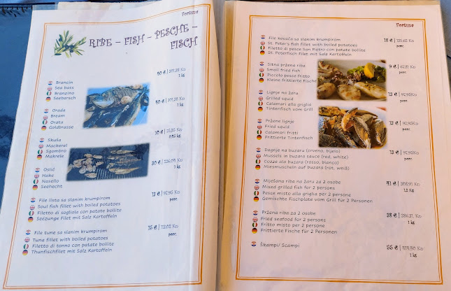 Opinii despre Pizzeria Buffet Fortuna în Veli Lošinj - Gastronomija i ugostiteljstvo