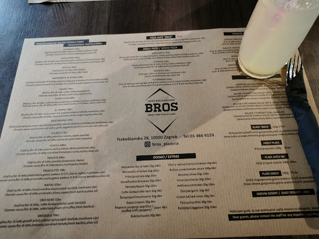 Caffe bar & Pizzeria Bros
