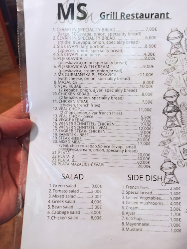 Opinii despre MS Grill în Zagreb - Gastronomija i ugostiteljstvo