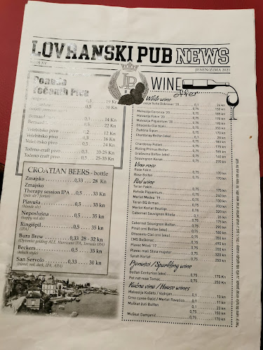 Lovranski Pub - Gastronomija i ugostiteljstvo