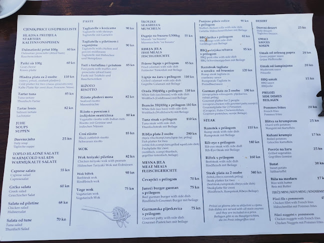 Opinii despre GURMAN NINSKI în Nin - Gastronomija i ugostiteljstvo