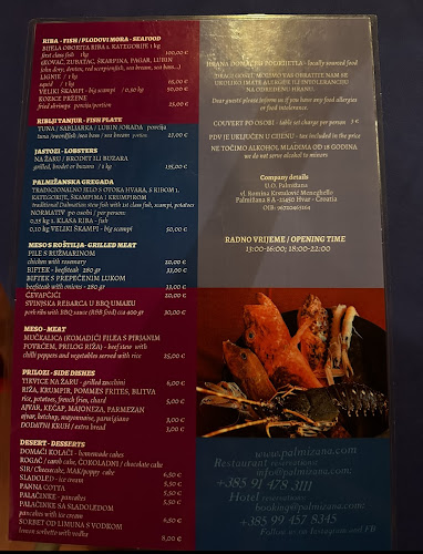 Ristorante Palmizana Meneghello - Hvar