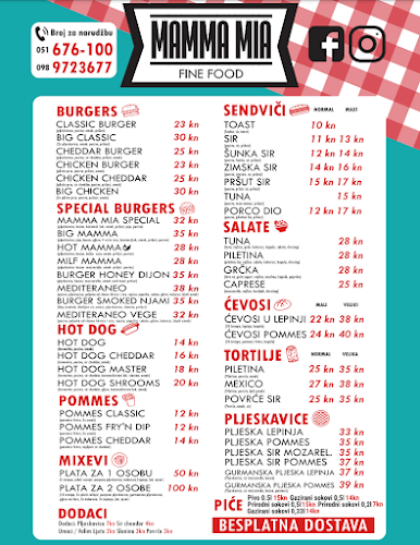 Opinii despre Fast Food "Mamma Mia" în Rijeka - Gastronomija i ugostiteljstvo