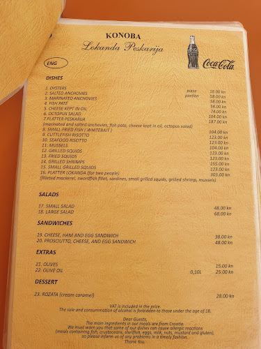 Opinii despre Lokanda Peskarija în Dubrovnik - Gastronomija i ugostiteljstvo